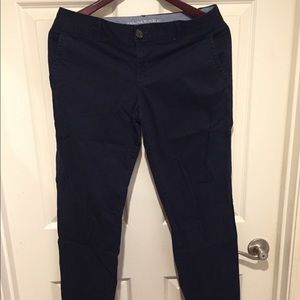 Banana Republic City Chino Navy Blue Pants